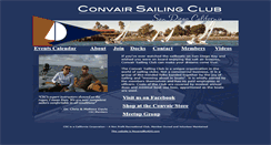 Desktop Screenshot of convair.org